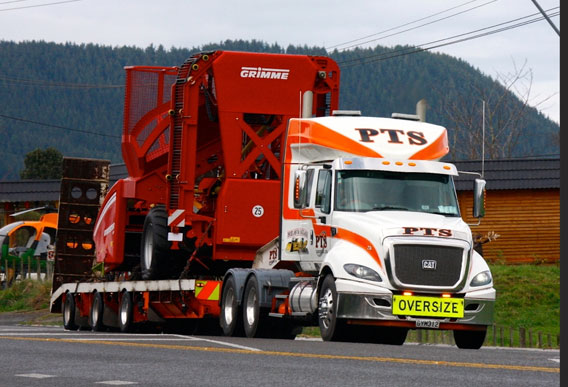 PTS Group Auto Logistic Ltd - Transporting Tractors